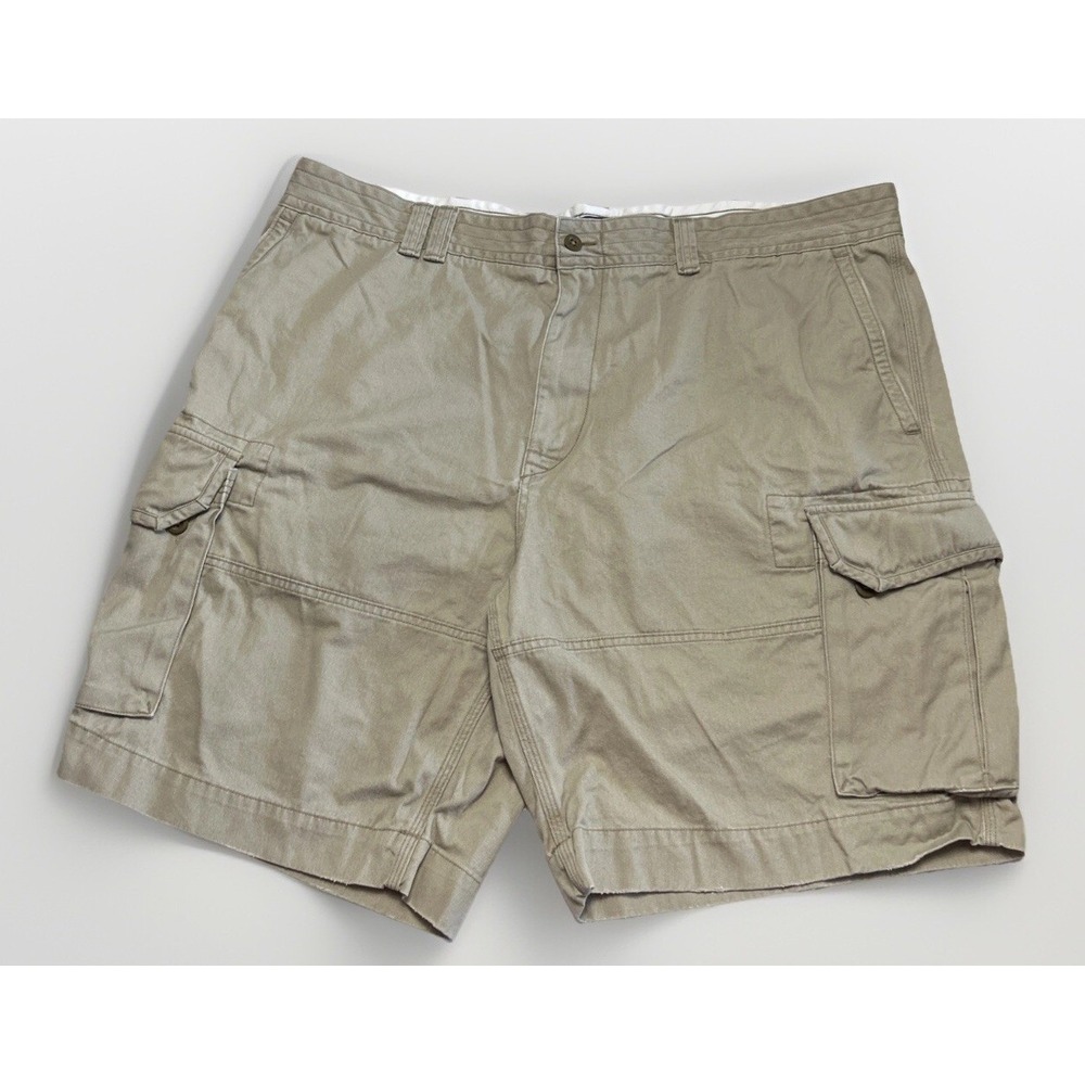 Polo Ralph Lauren Big & Tall Classic Fit Twill Cargo Shorts Tan Sz 46B 46 Big